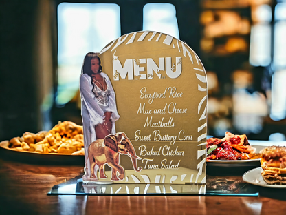 UV PRINTED MENUS