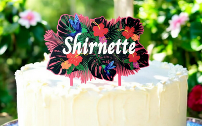 UV PRINTED CAKE TOPPER